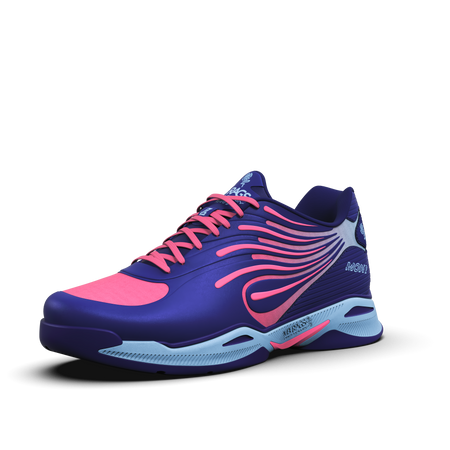 VB RAGS MON1 Volleyball Court Shoe | Navy Pink