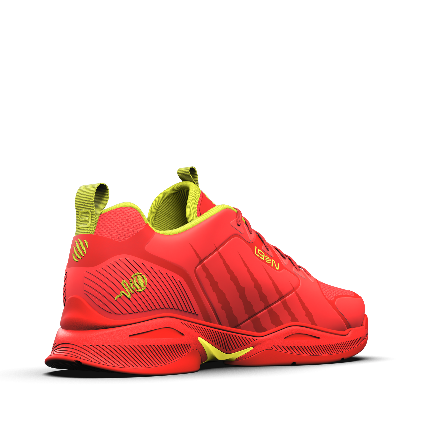 VB RAGS L9ON High Performance Shoe | RED / NEON YELLOW – EU VB RAGS ...