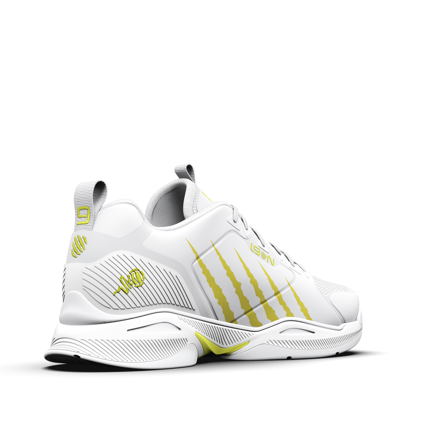 VB RAGS L9ON Volleyball Court Shoe | White / Gold